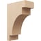 Ekena Millwork 12"W x 24"D x 36"H Classic Mediterranean Rough Cedar Woodgrain TimberThane Corbel, Primed Tan CORUR12X24X36MEDRCPR - alternate 1